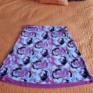 A-line Reversible Pasley Skirt